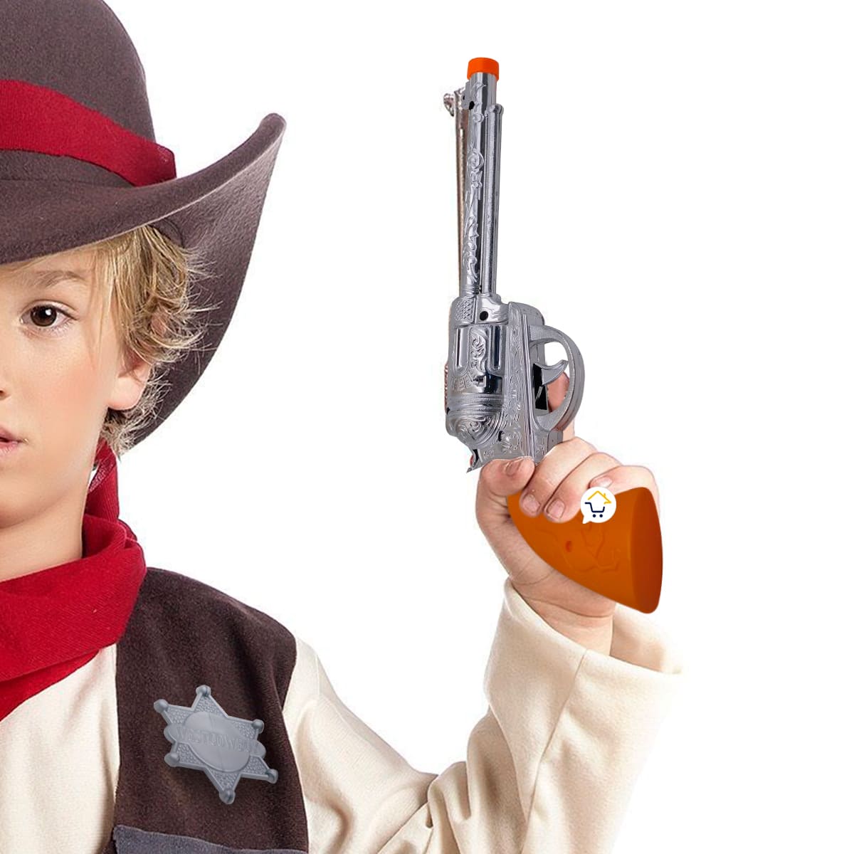 Miniatura 3 de Pistolas Vaquero Cowboy Juguete OF197